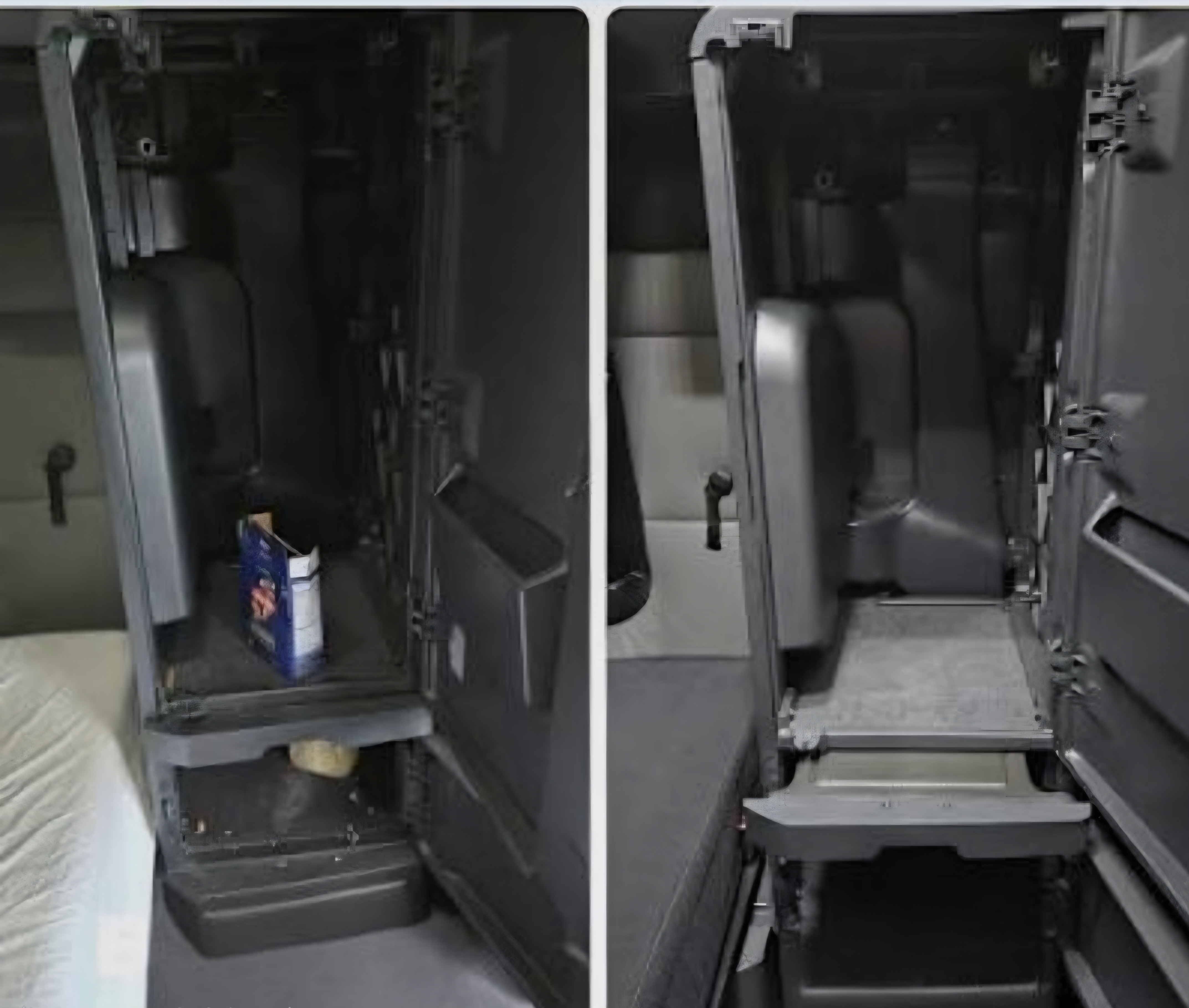 Truck Interior Cleaning Before After